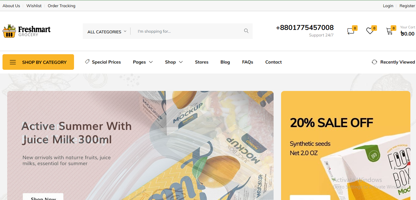 Ecommerce Website